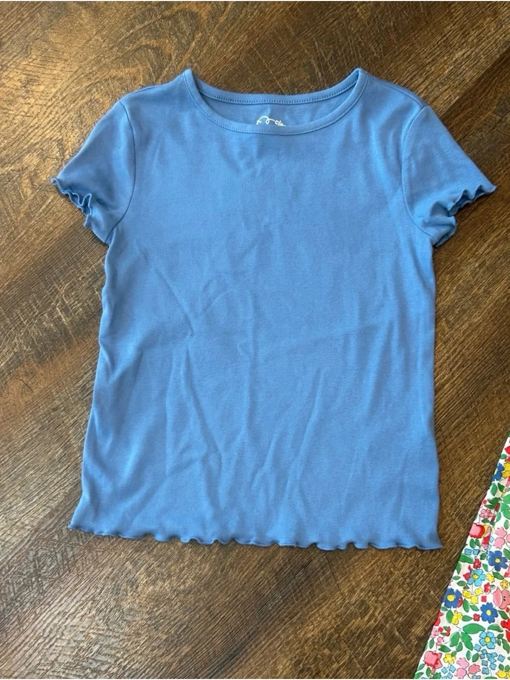 Mini Boden Floral Capri Pants & Art Class Shirt 8Y